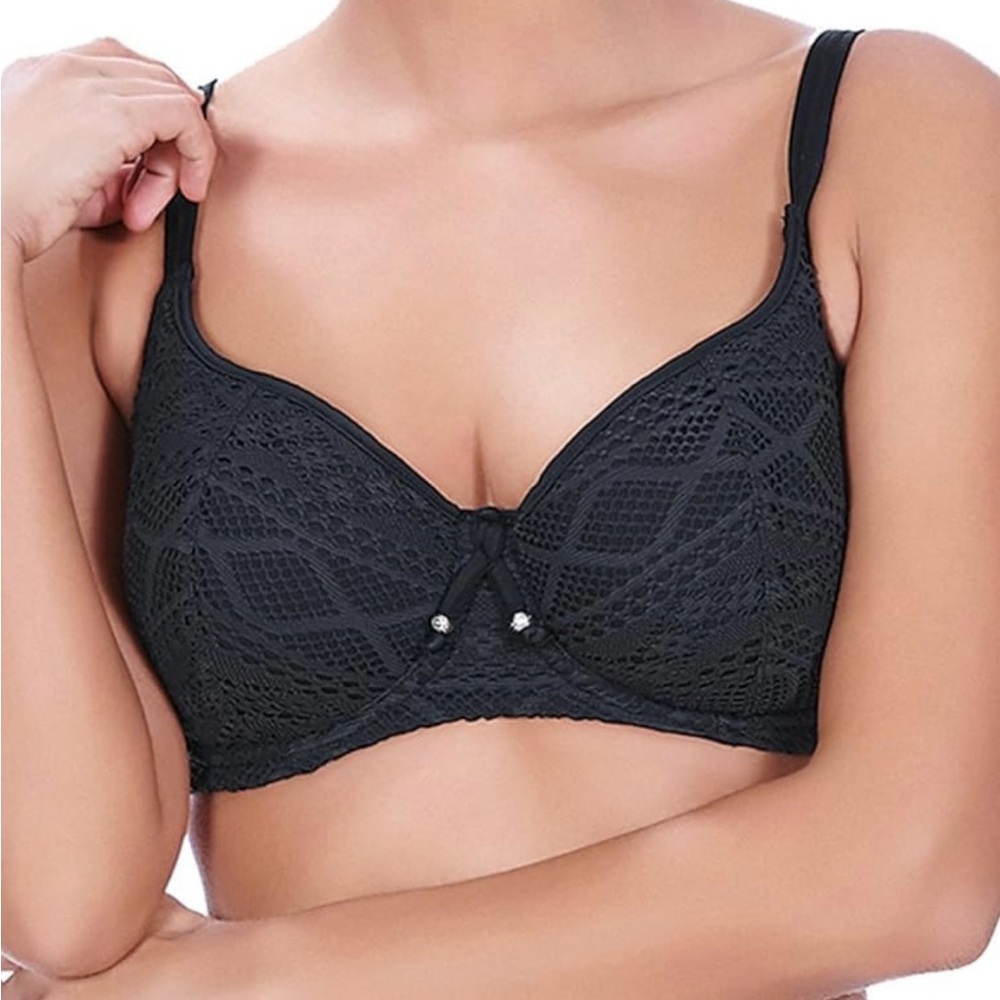 Freya Black Swim Top